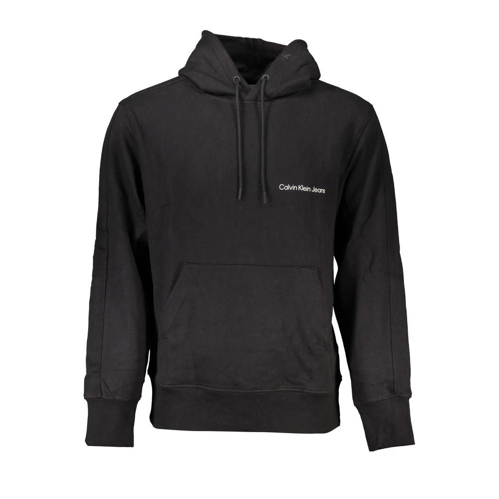 Calvin Klein Black Cotton Men Sweater