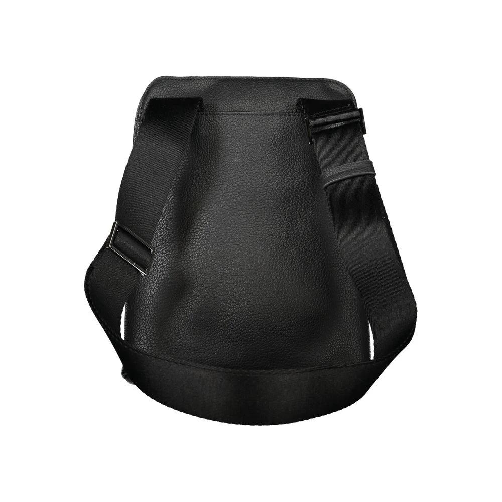 Calvin Klein Black Polyurethane Men's Shoulder Bag Calvin Klein