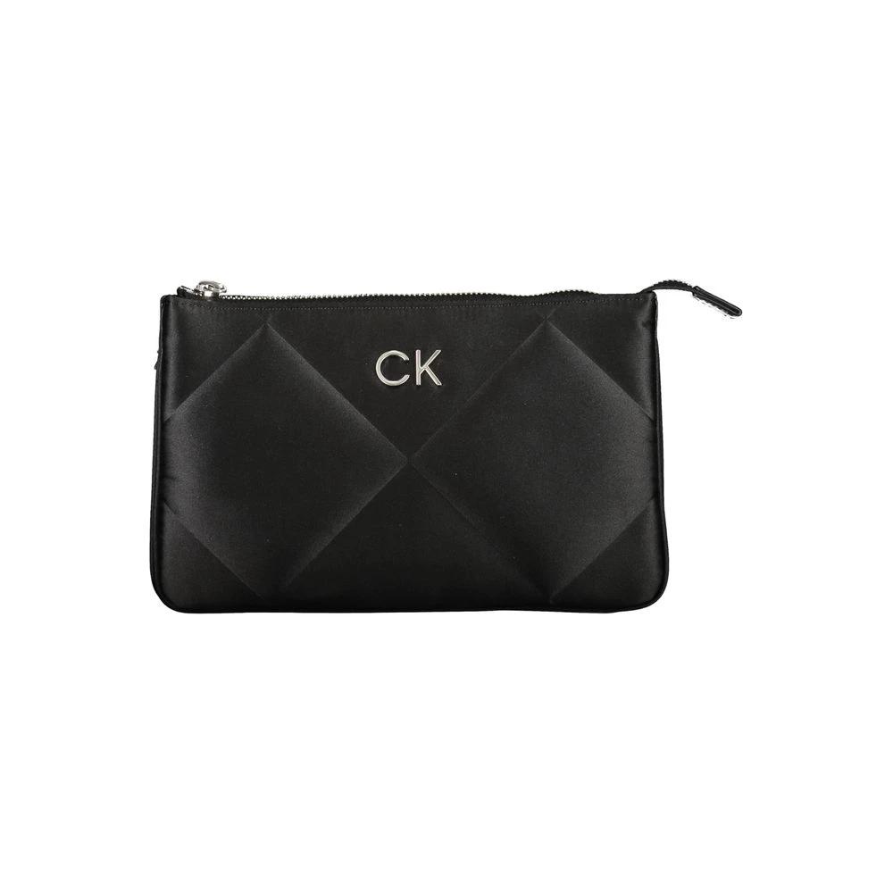 Calvin Klein Black Polyester Women Shoulder Bag Calvin Klein