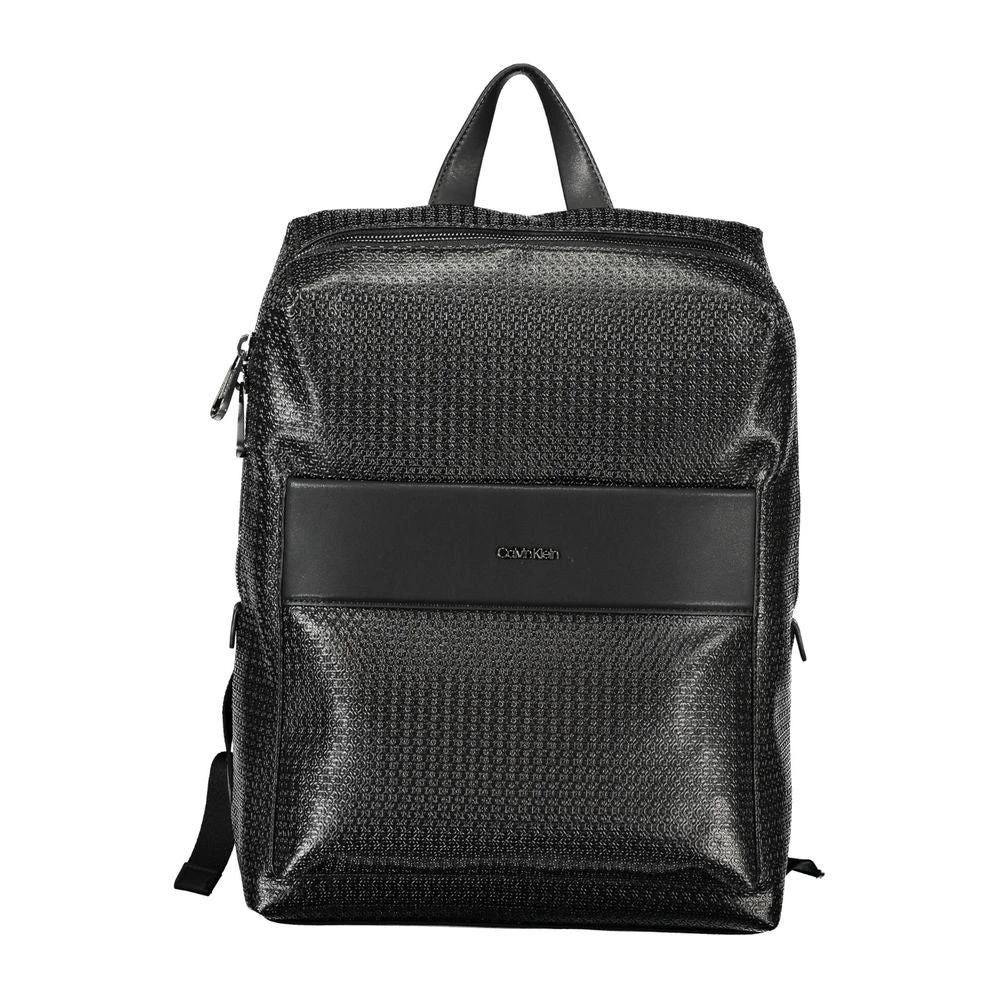 Sac à dos Calvin Klein Nero en polyester pour homme