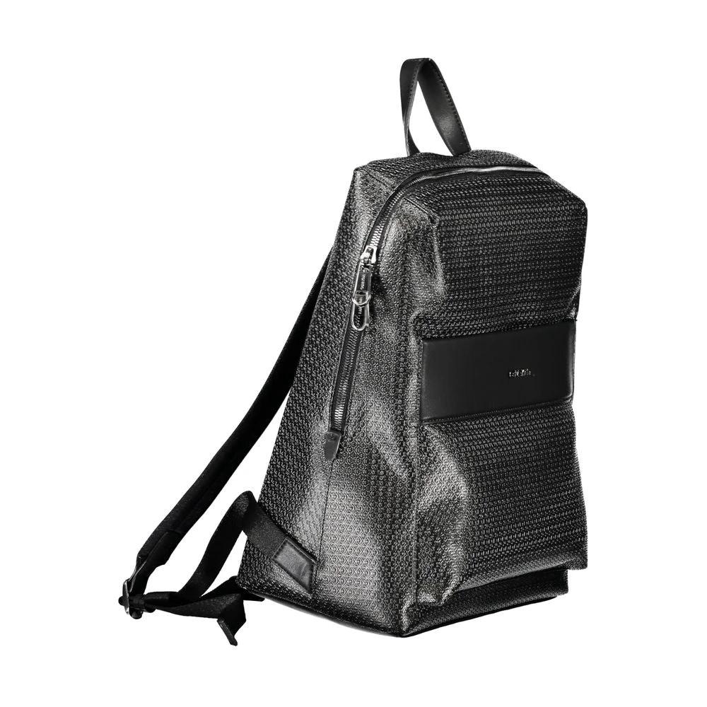 Sac à dos Calvin Klein Nero en polyester pour homme