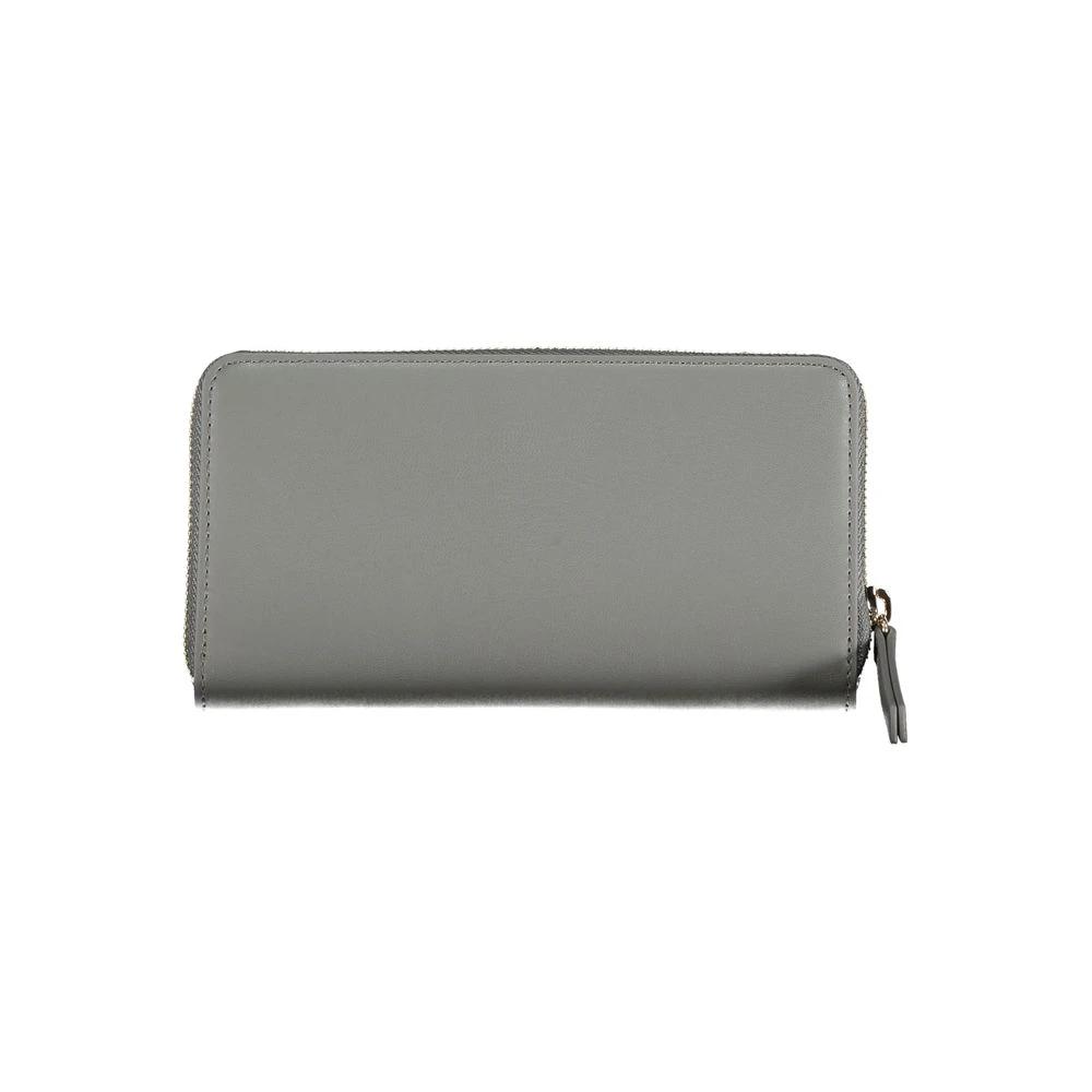 Tommy Hilfiger Grigio Poliuretano Women Wallet