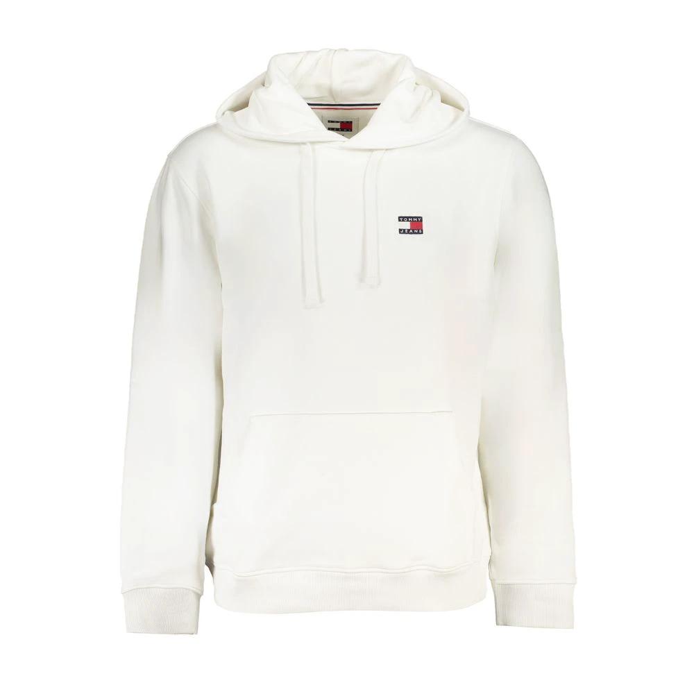 Sweat à capuche Tommy Hilfiger en coton blanc pour homme