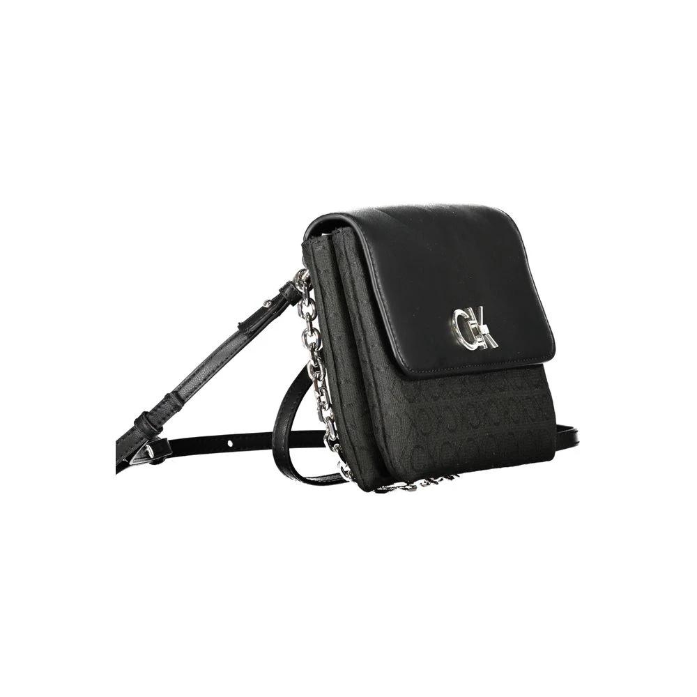 Calvin Klein Black Polyester Women Handbag Calvin Klein