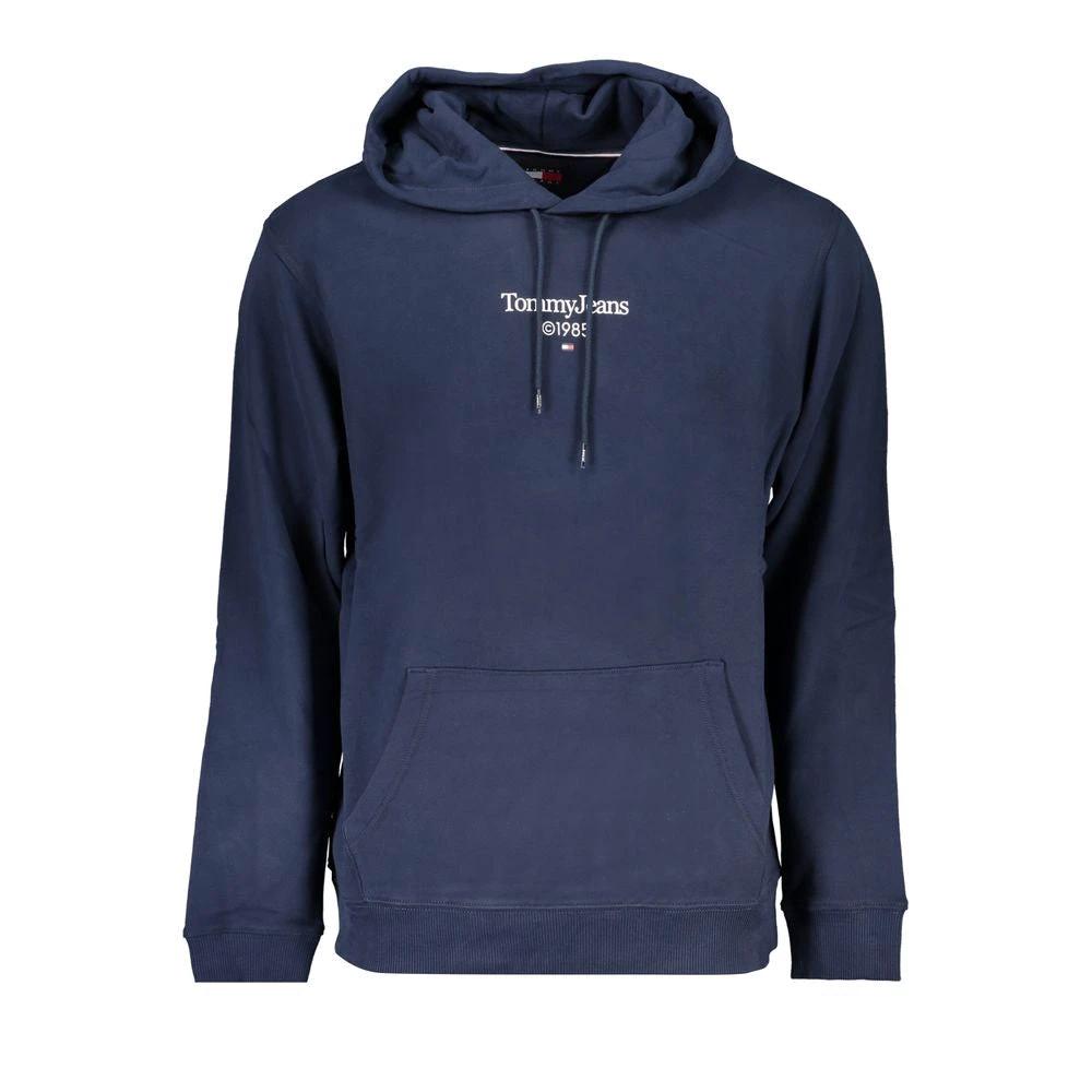 Tommy Hilfiger Blue Cotton Men's Sweatshirt Tommy Hilfiger