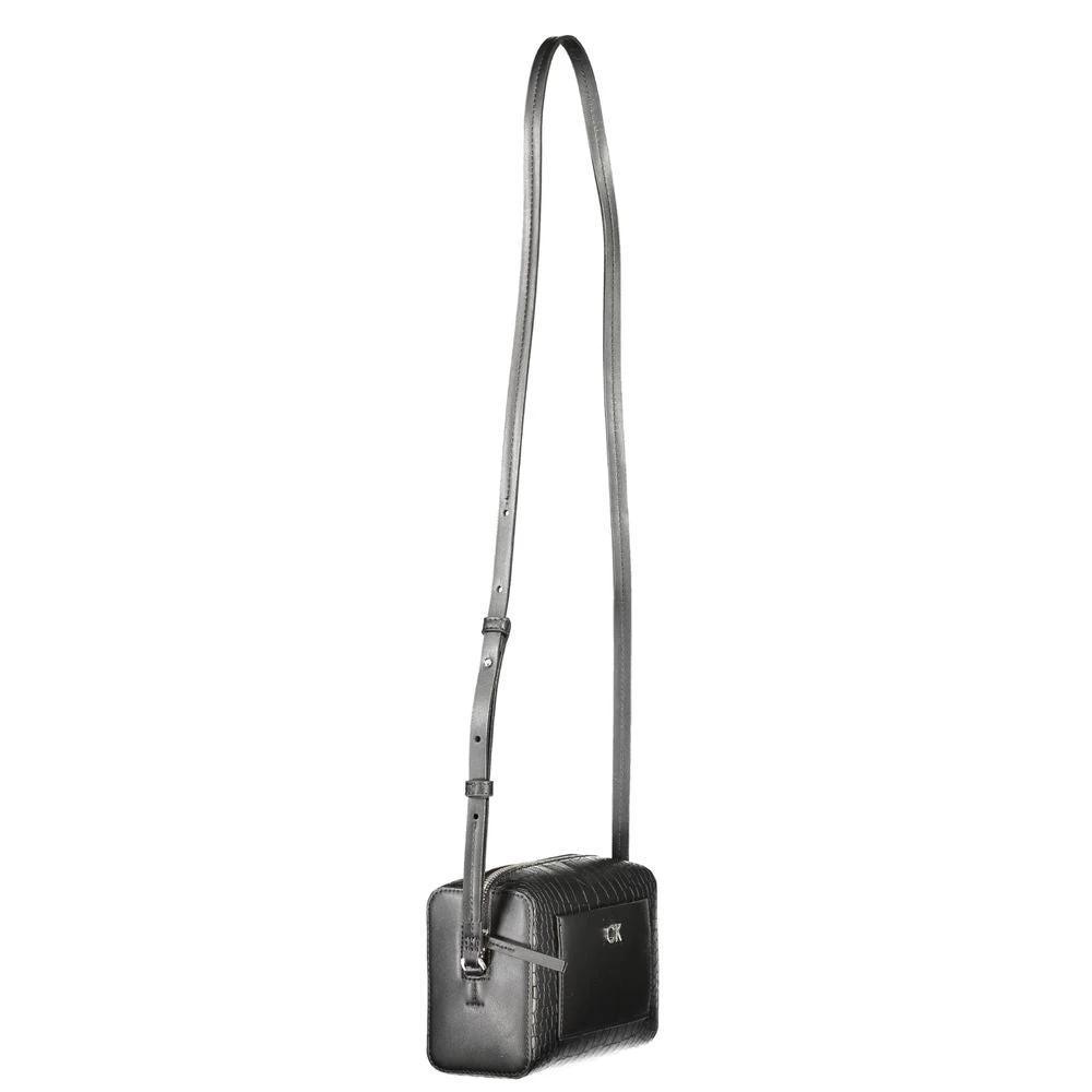Calvin Klein Black Polyester Women Shoulder Bag Calvin Klein