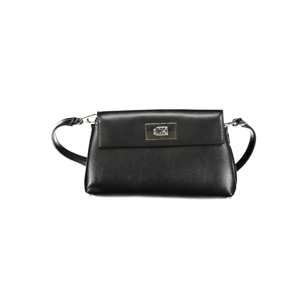 Sac à main Calvin Klein noir en polyester pour femme