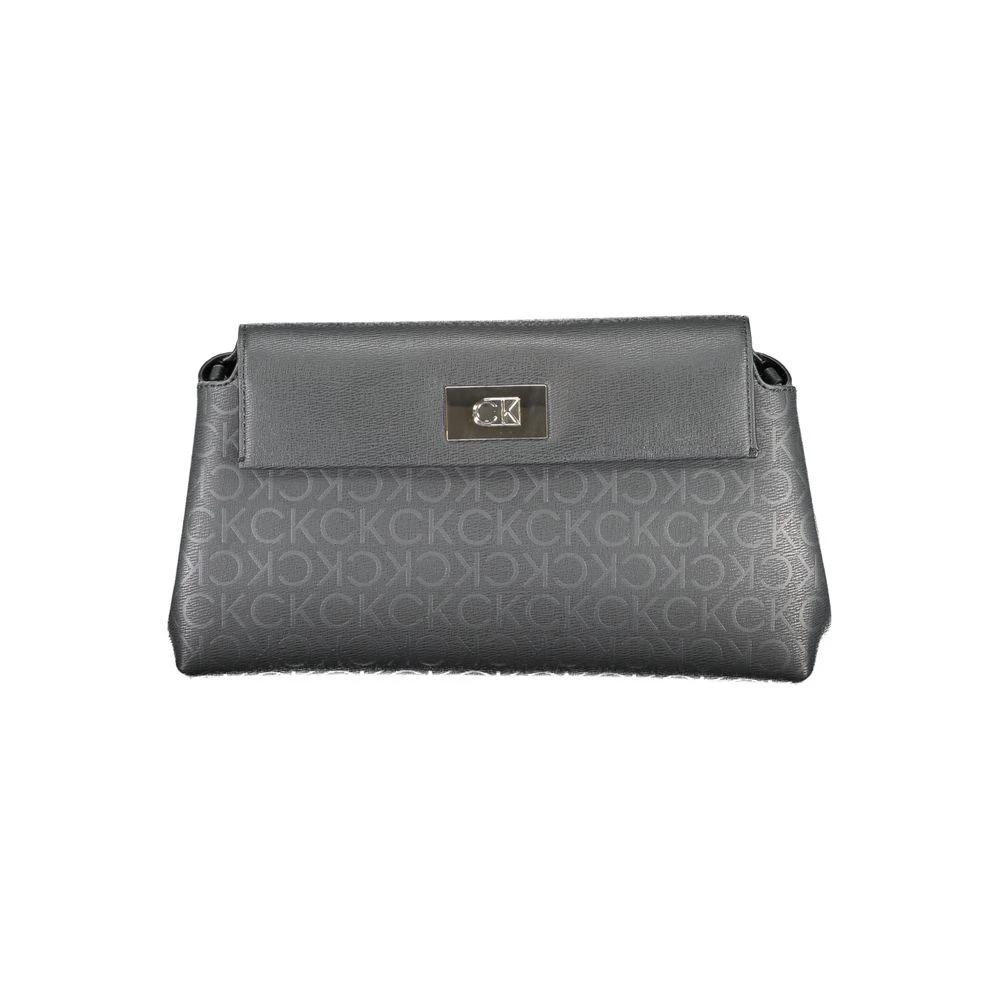 Calvin Klein Black Polyester Women's Shoulder Bag