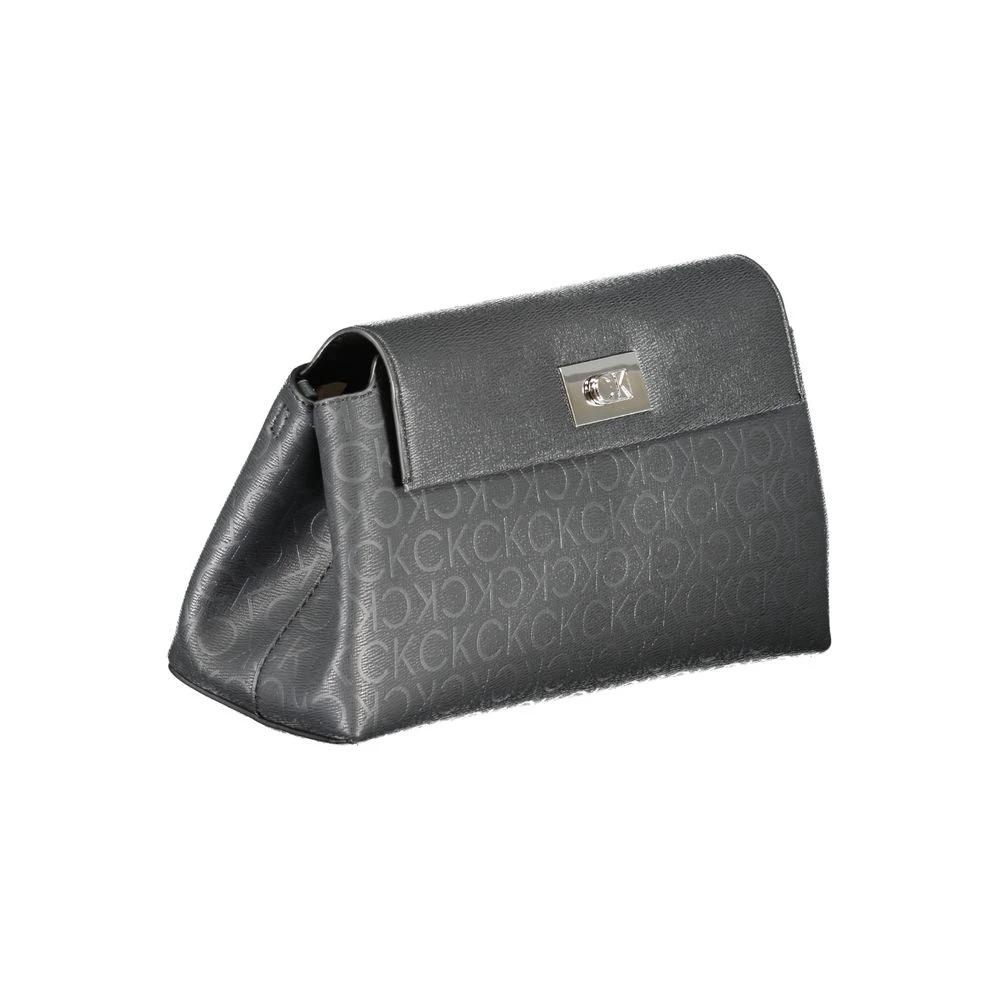 Calvin Klein Black Polyester Women's Shoulder Bag