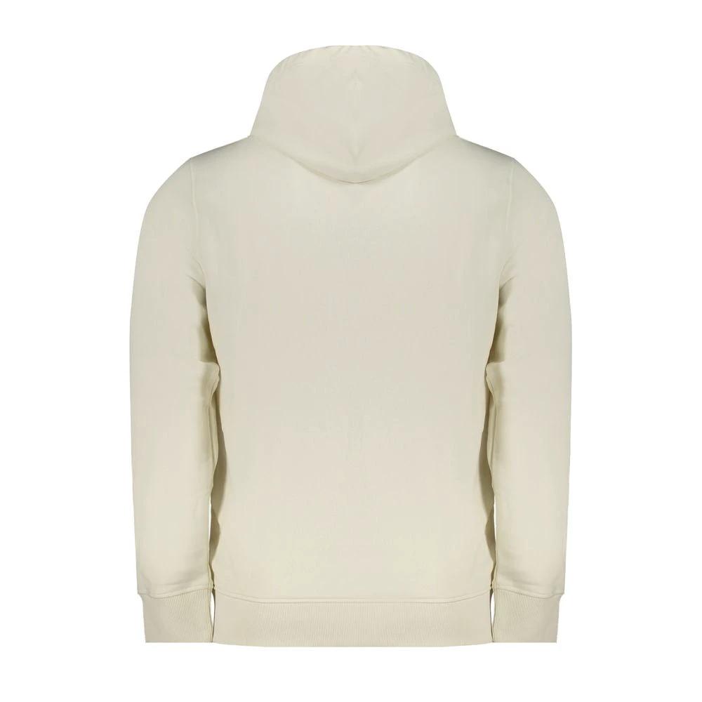 Sweat-shirt Calvin Klein blanc en coton pour homme