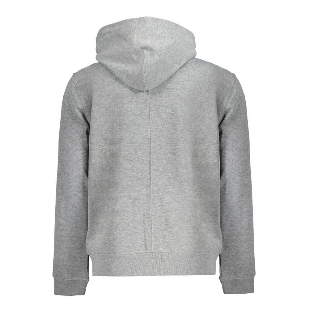Calvin Klein Grigio Polyester Men's Hoodie Calvin Klein
