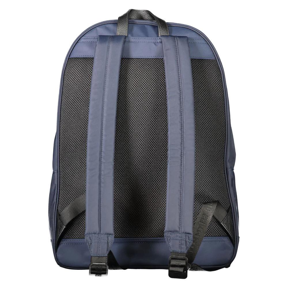 Tommy Hilfiger Blue Polyester Men Backpack Tommy Hilfiger