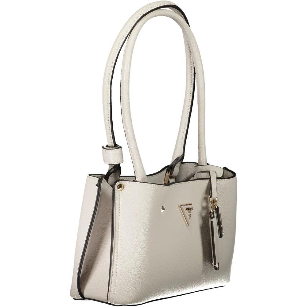 Guess Jeans Grigio Poliuretano Women Handbag