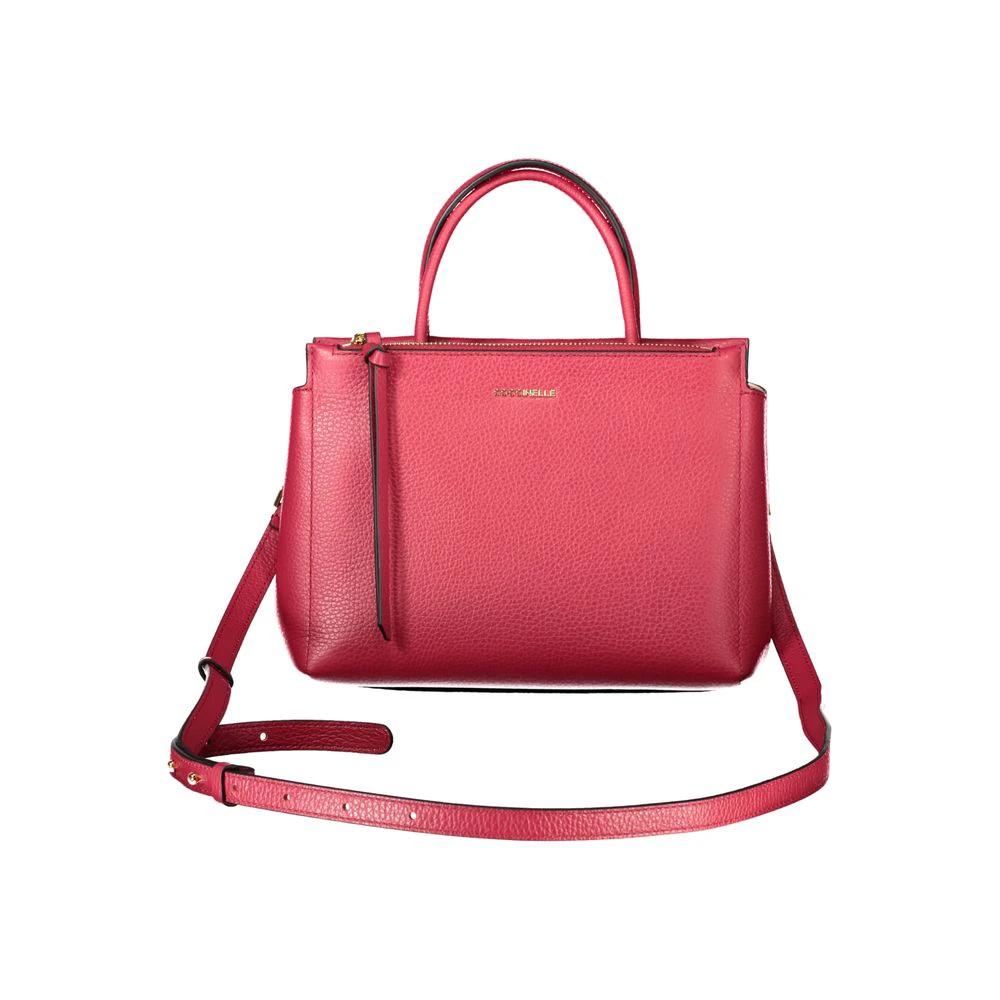 Sac à main femme Coccinelle en cuir rouge