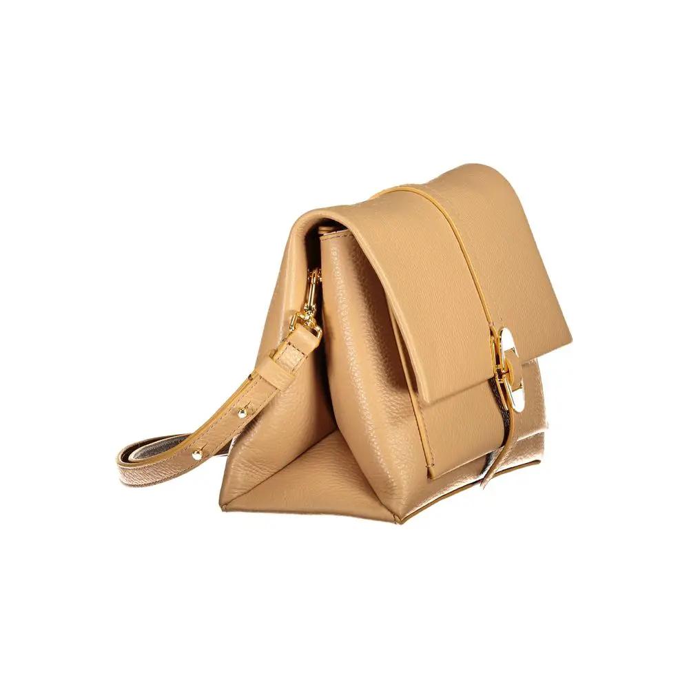 Coccinelle Marrone Leather Women Handbag