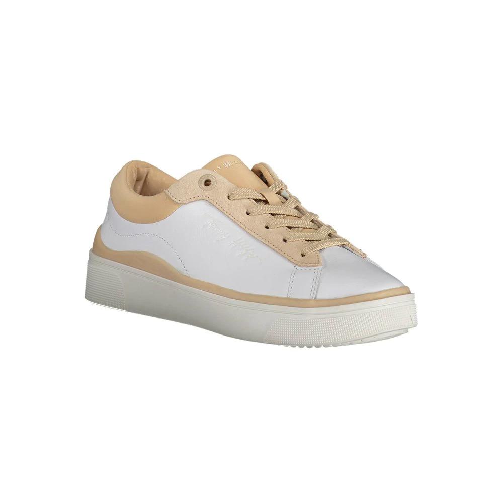 Tommy Hilfiger Bianco Polyester Women Sneaker by Tommy Hilfiger