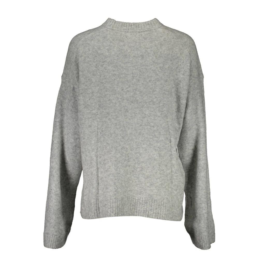 Calvin Klein Grigio Acrylic Women Sweater by Calvin Klein