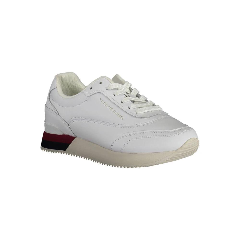 Tommy Hilfiger Bianco Pelle Women Sneaker by Tommy Hilfiger