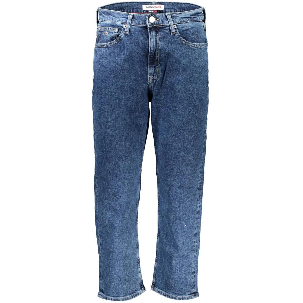 Tommy Hilfiger Blu Cotton Women Jeans Tommy Hilfiger