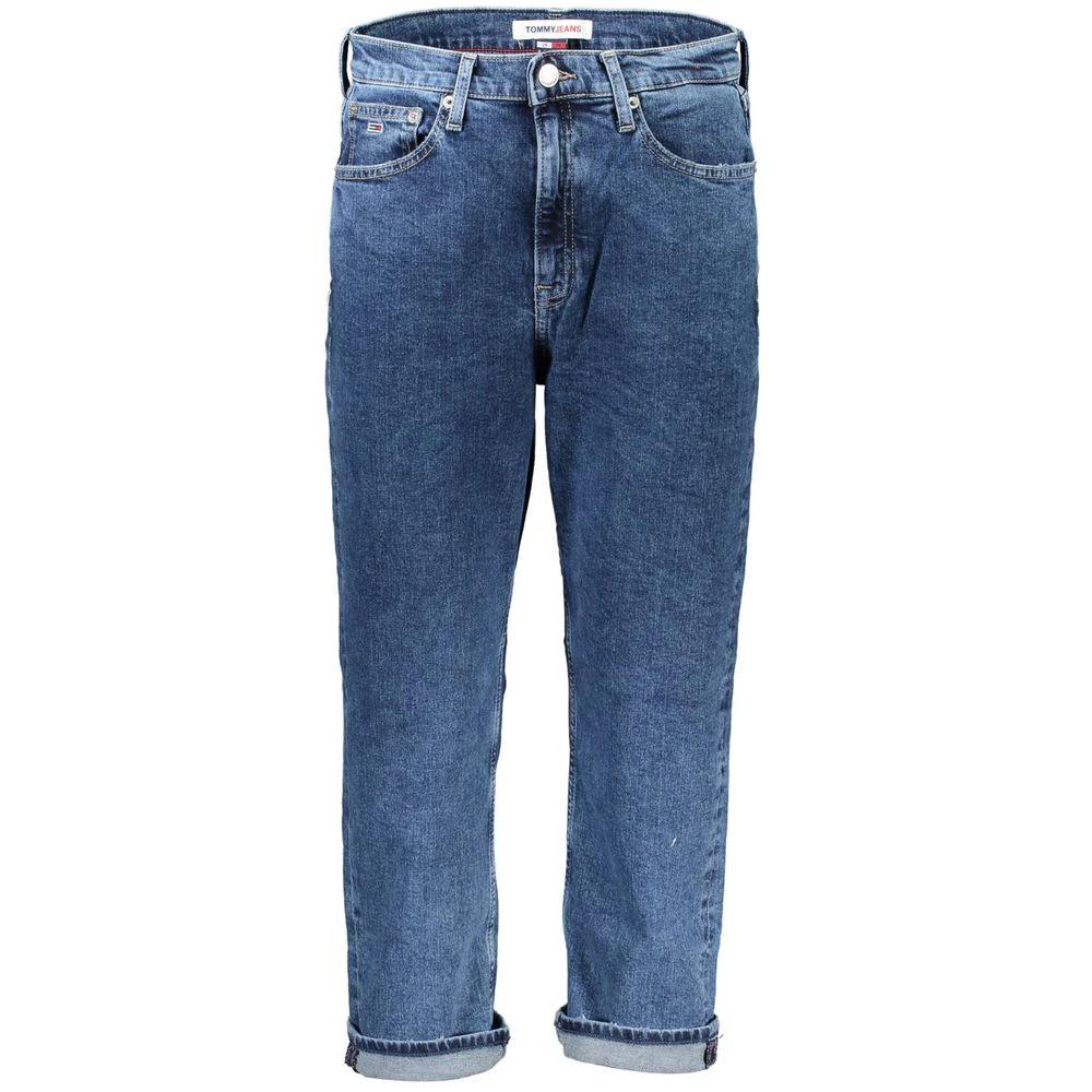 Tommy Hilfiger Blu Cotton Women Jeans Tommy Hilfiger