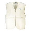 Gilet Calvin Klein Bianco en polyester pour femme