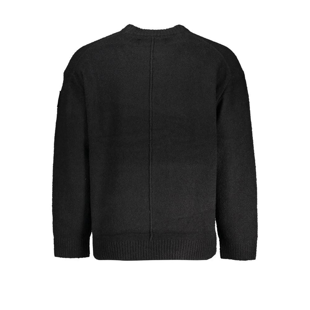 Calvin Klein Nero Cotton Men Sweater Calvin Klein
