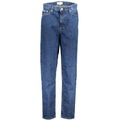Calvin Klein Blu Cotton Women Jeans Calvin Klein