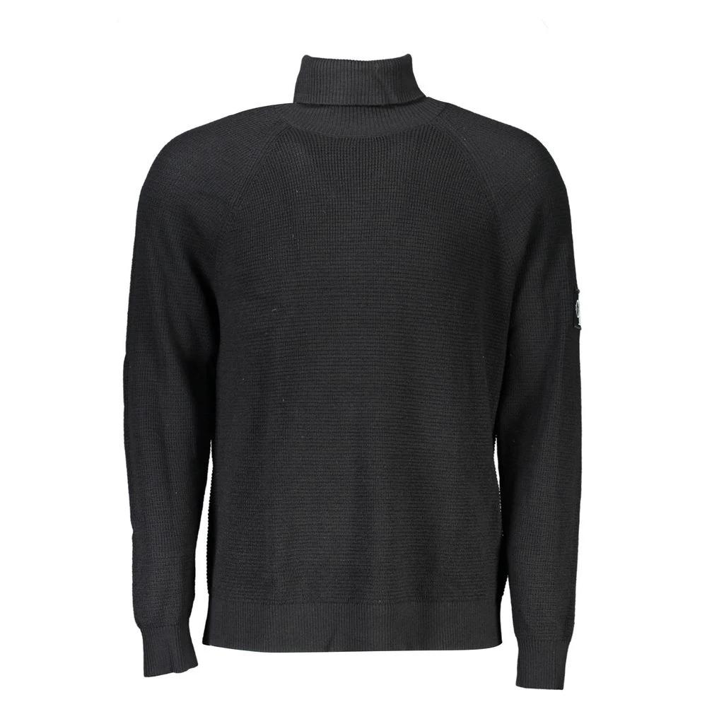 Calvin Klein Black Wool Mens Sweater