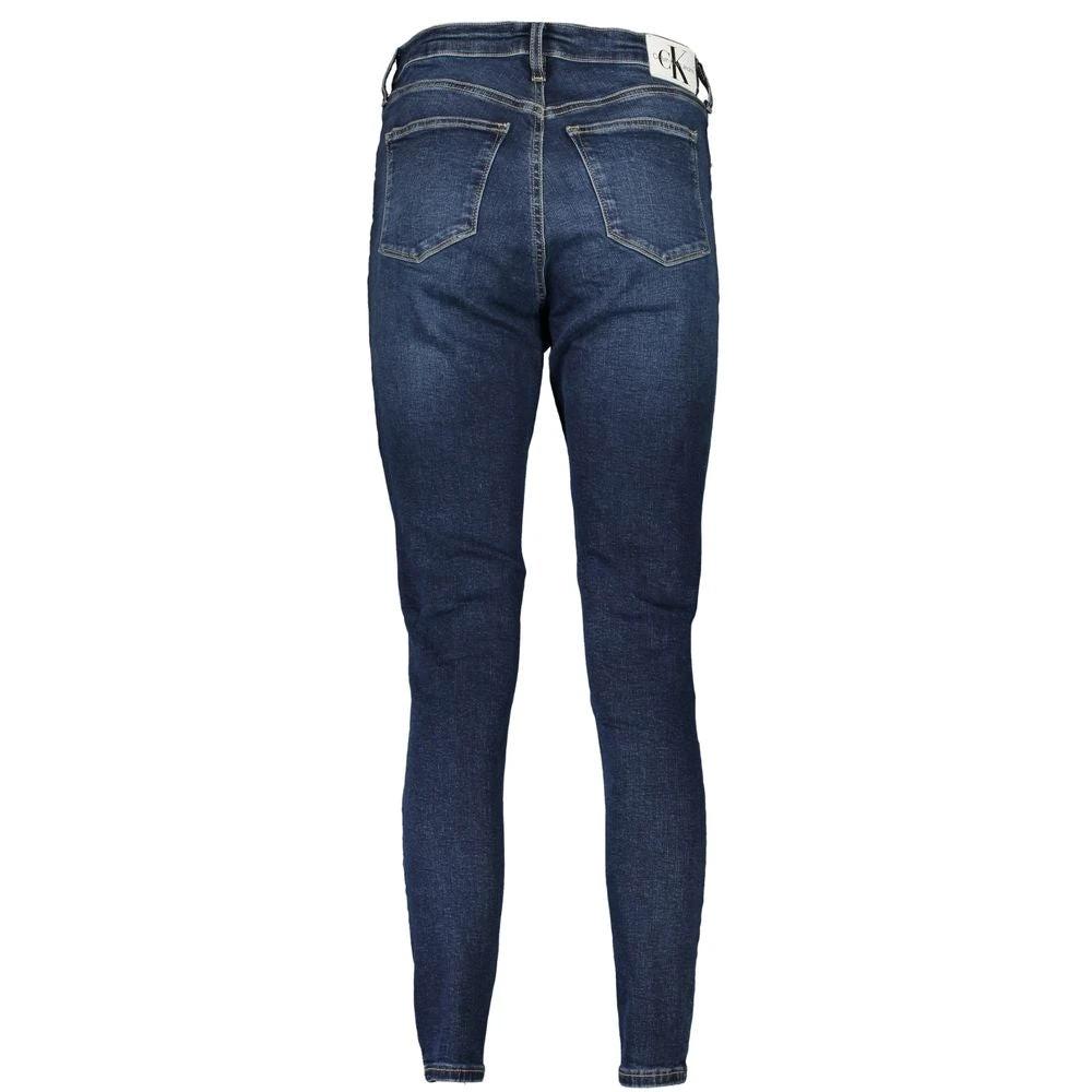 Calvin Klein Blu Cotton Womens Jeans Calvin Klein