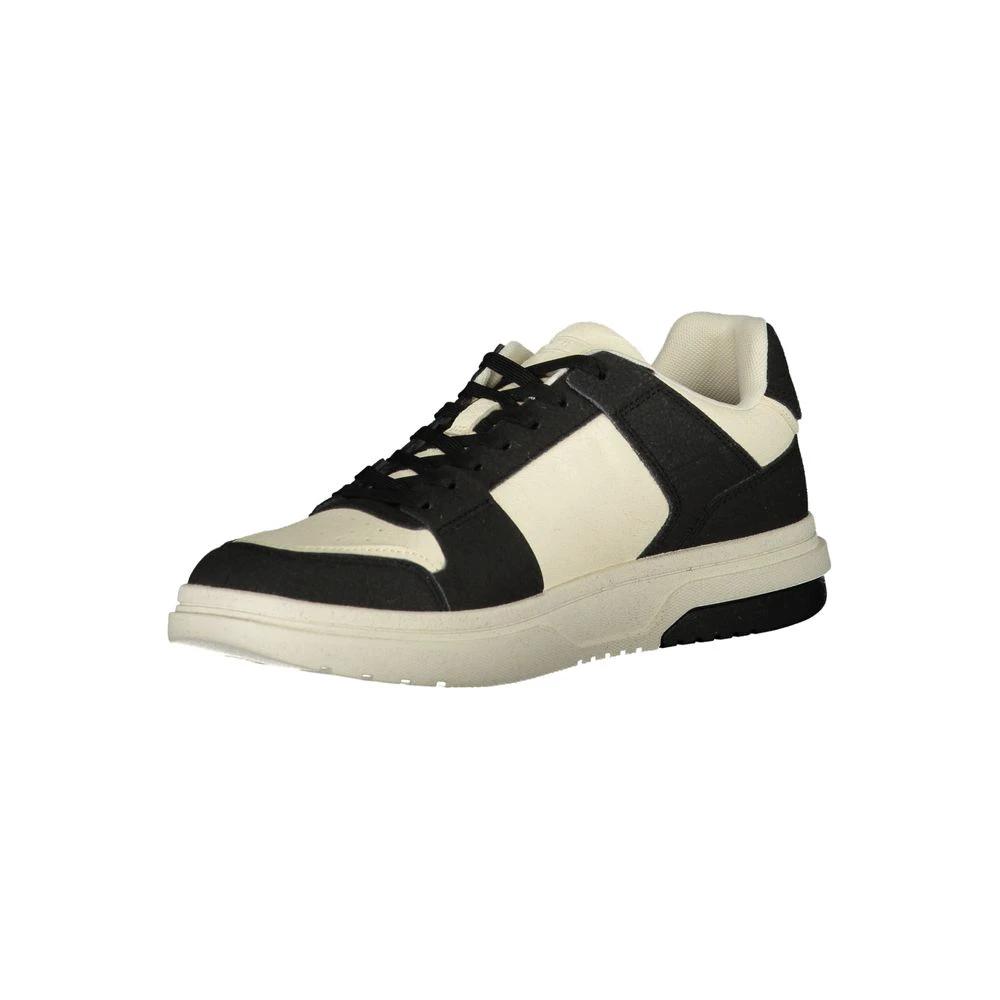 Tommy Hilfiger Black Polyester Men's Sneaker Tommy Hilfiger