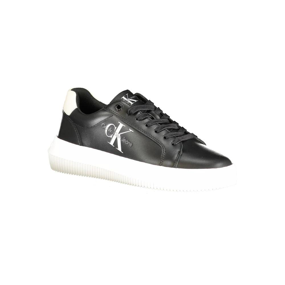 Calvin Klein White Polyester Men Sneaker Calvin Klein