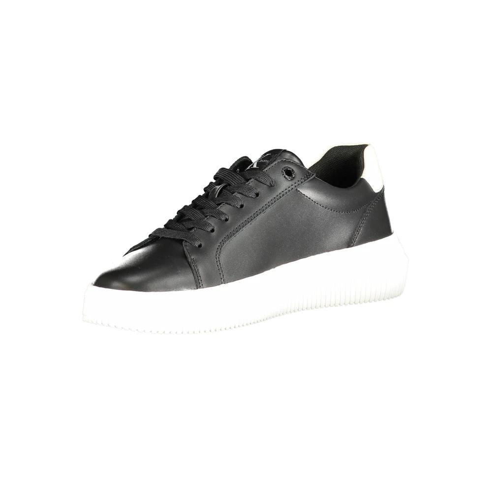 Calvin Klein White Polyester Men Sneaker Calvin Klein