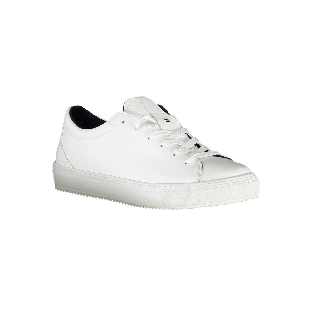 Tommy Hilfiger Bianco Synthetic Women Sneaker by Tommy Hilfiger
