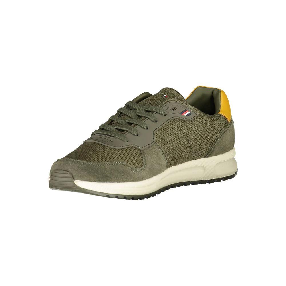Tommy Hilfiger Verde Polyester Men Sneaker by Tommy Hilfiger