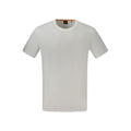 T-shirt Hugo Boss blanc en coton pour homme