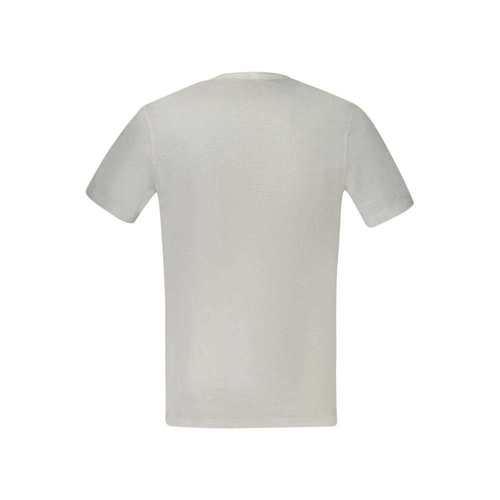 T-shirt Hugo Boss blanc en coton pour homme