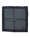 Dolce & Gabbana Blue Cocktail Silk Square Foulard Scarf by Dolce & Gabbana