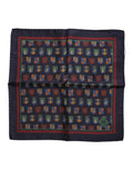 Dolce & Gabbana Multicolor Medals Square Foulard Scarf by Dolce & Gabbana