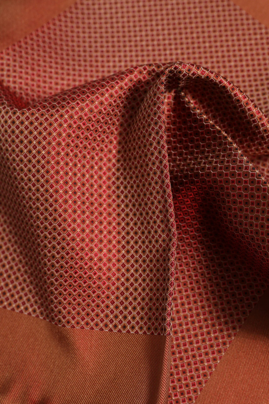 Dolce & Gabbana Orange Silk Square Men Foulard Scarf by Dolce & Gabbana