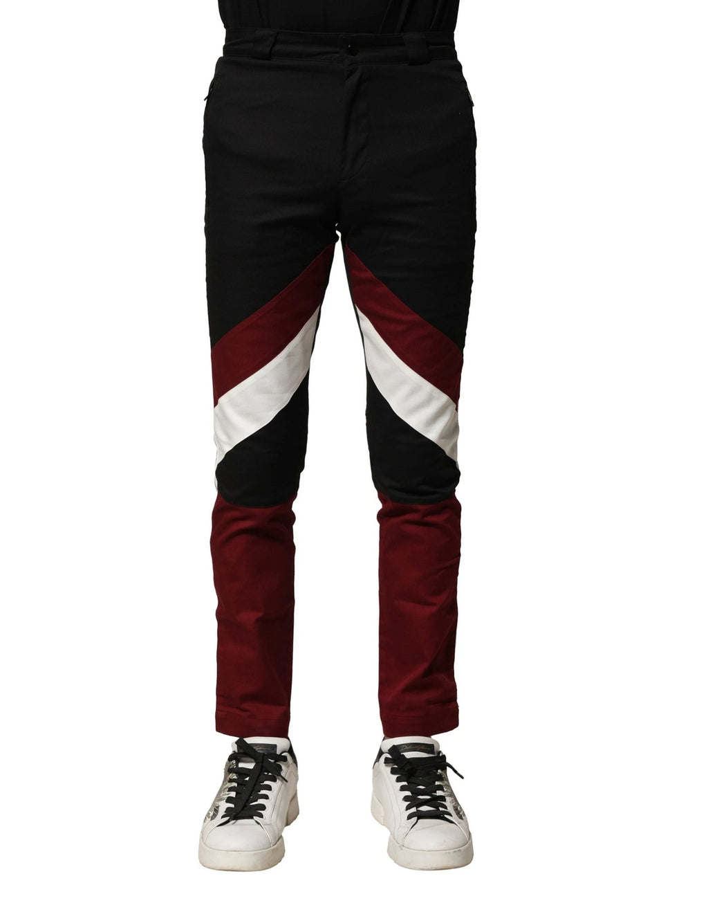 Dolce & Gabbana Multicolor Cotton Jogger Men Pants by Dolce & Gabbana
