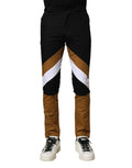 Dolce & Gabbana Multicolor Cotton Slim Fit Men Pants by Dolce & Gabbana