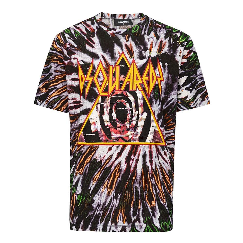 Dsquared² Multicolor Cotton T-Shirt by Dsquared²