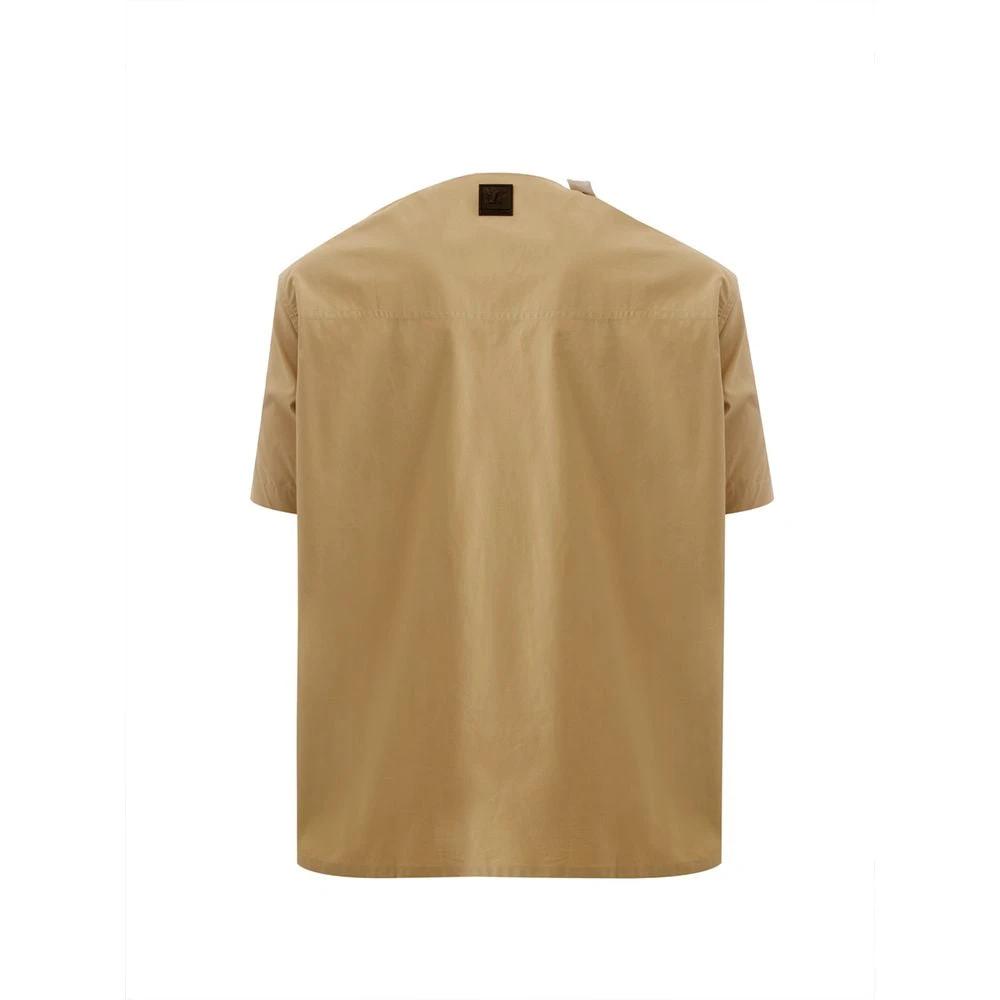 Emporio Armani Brown Cotton T-Shirt by Emporio Armani