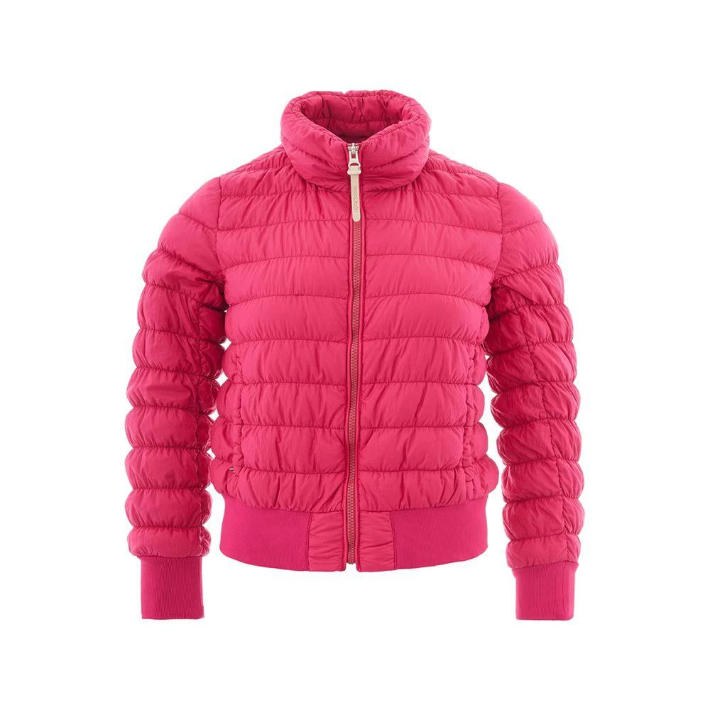 Woolrich Fuchsia Polyamide Bomber by Woolrich
