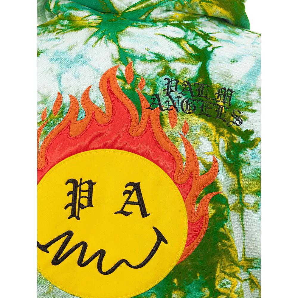 Palm Angels Multicolor Cotton Sweatshirt by Palm Angels