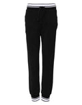 Dolce & Gabbana Black Cotton Mid Waist Jogger Pants by Dolce & Gabbana