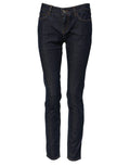 Dolce & Gabbana Blue Skinny Cotton Mid Waisted Denim Jeans by Dolce & Gabbana