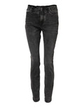 Dolce & Gabbana Gray Skinny Cotton Mid Waisted Denim Jeans by Dolce & Gabbana