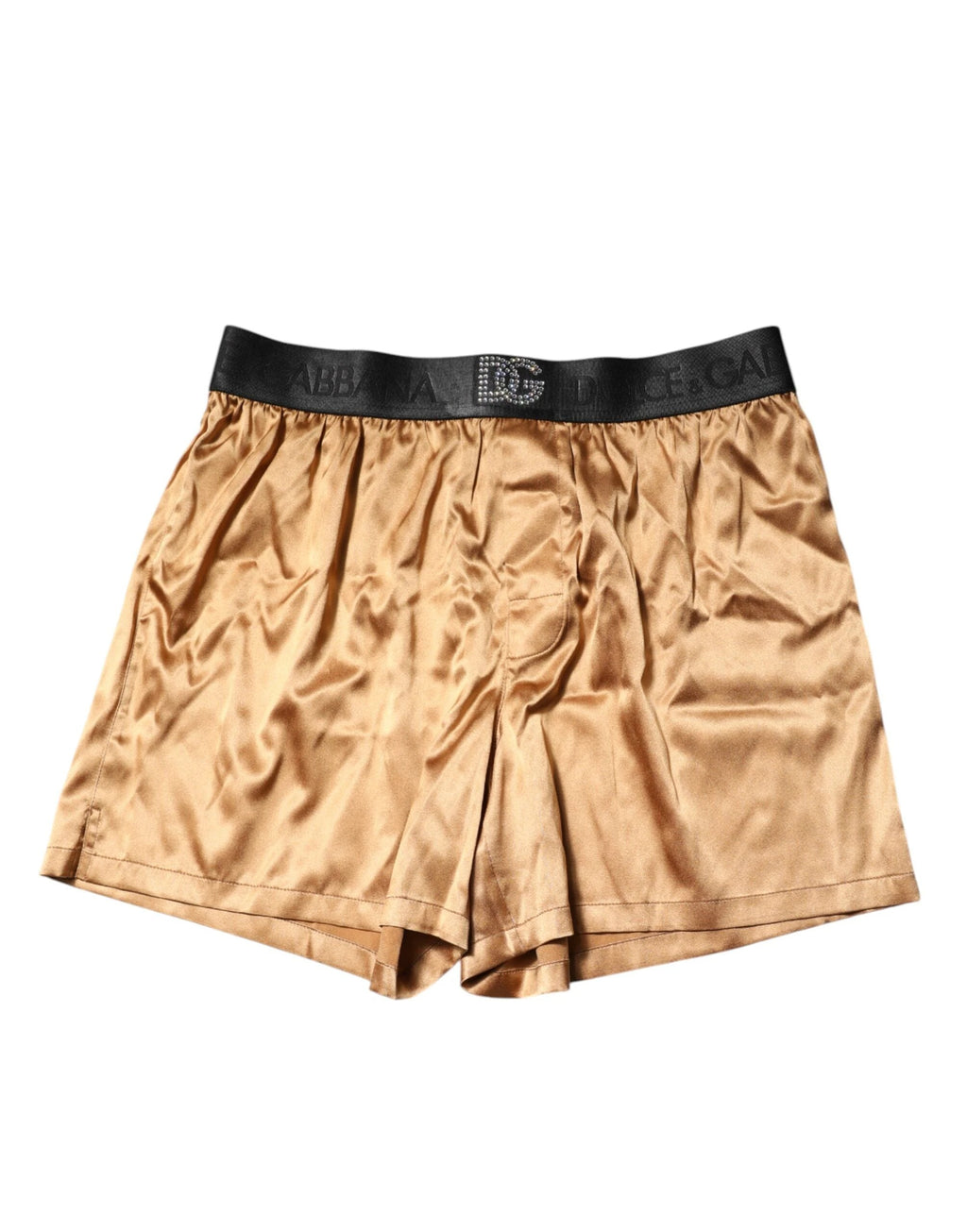 Dolce & Gabbana Beige Men Regular Boxer Eye Mask Set Underwear by Dolce & Gabbana