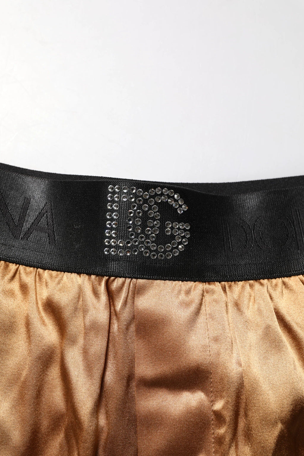 Dolce & Gabbana Beige Men Regular Boxer Eye Mask Set Underwear by Dolce & Gabbana